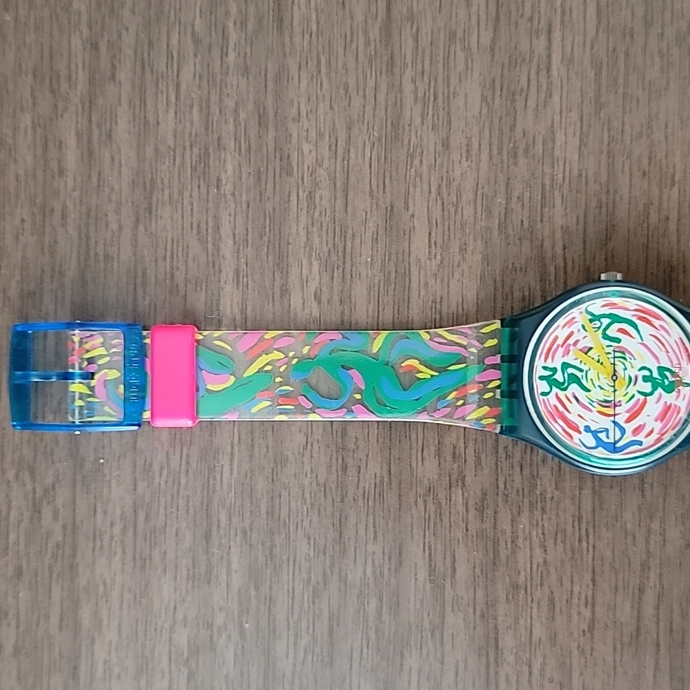 Swatch Multicolor Abstract Watch - Picture 3 of 7